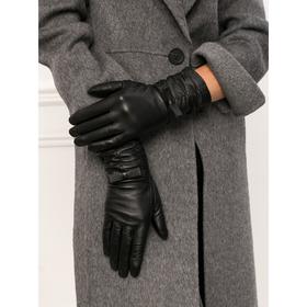 

Перчатки женские п/ш LB-0635 цвет черный, размер 7.5