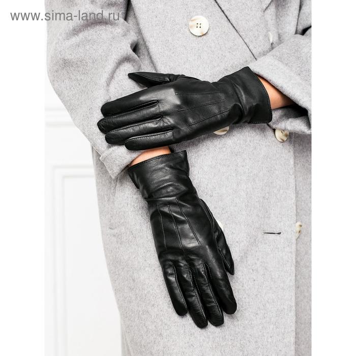 фото Перчатки женские п/ш lb-0825 цвет черный, размер 6.5 labbra