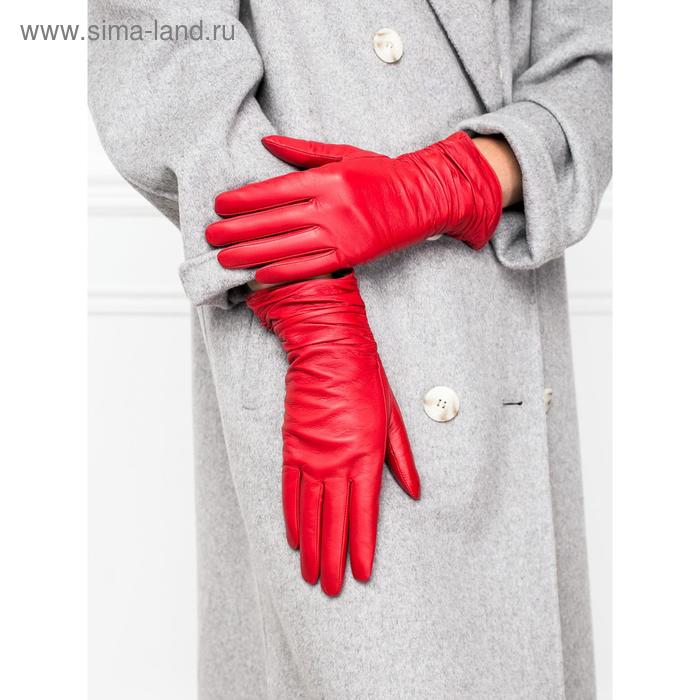 фото Перчатки женские п/ш lb-8228 цвет красный, размер 6.5 labbra