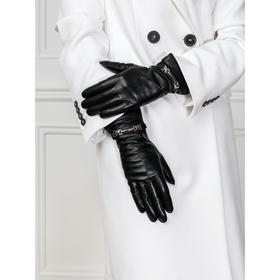 

Перчатки женские п/ш LB-0306 цвет черный, размер 8
