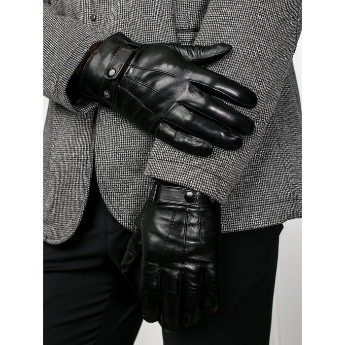 фото Перчатки мужские п/ш lb-6003 цвет черный, размер 8 labbra