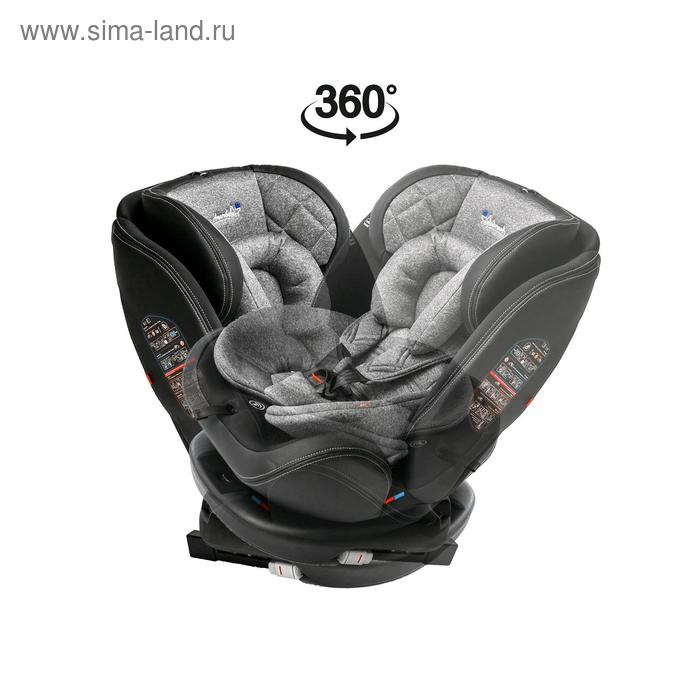 

Детское автокресло Amarobaby ST-3, Isofix класс D, группа 0+/1/2/3, цвет серый