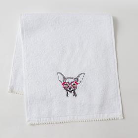 

Полотенце махровое «Песик» 30х60 см