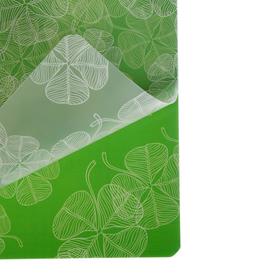 

Тетрадь А4, 48 листов в клетку Clover, пластиковая обложка, блок офсет