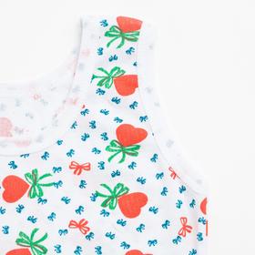 

Комплект для девочки (майка/трусы), набивка микс, рост 104 см