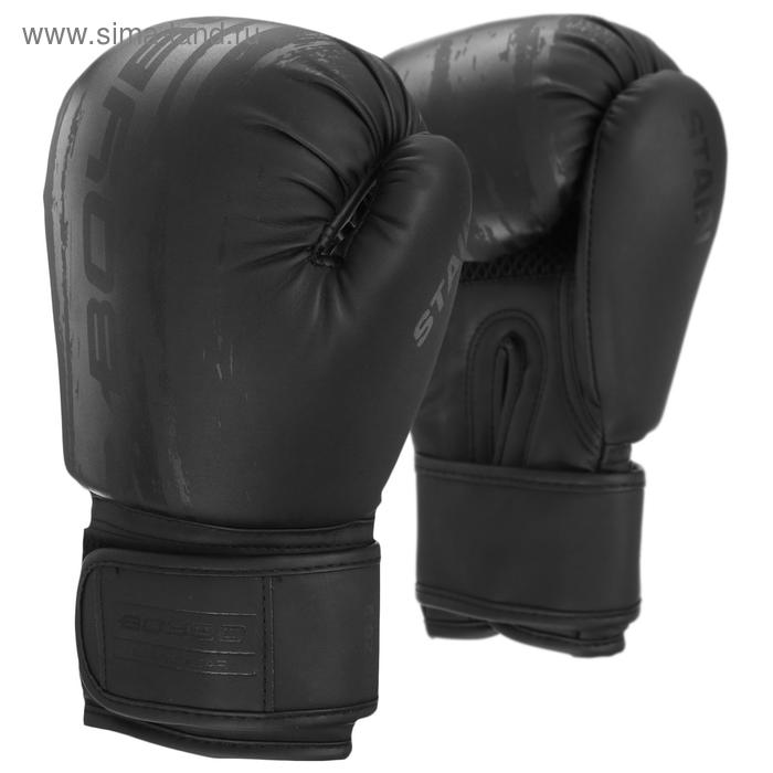 Перчатки боксёрские BoyBo Stain, 10 унций, цвет чёрный перчатки боксерские boybo stain флекс зелёные 6 oz