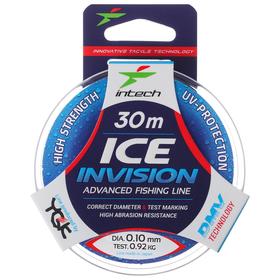 

Леска Intech Invision Ice Line 0,10, 30 м