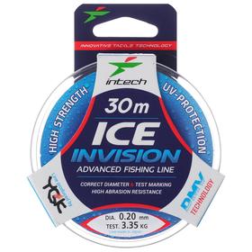 Леска Intech Invision Ice Line 0,20, 30 м от Сима-ленд
