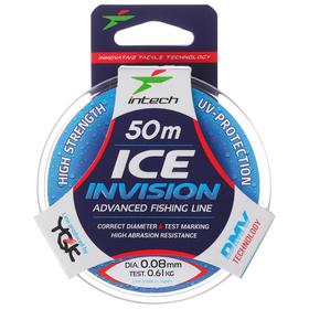 Леска Intech Invision Ice Line 0,08, 50 м от Сима-ленд