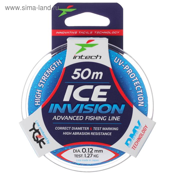 фото Леска intech invision ice line 0,12, 50 м