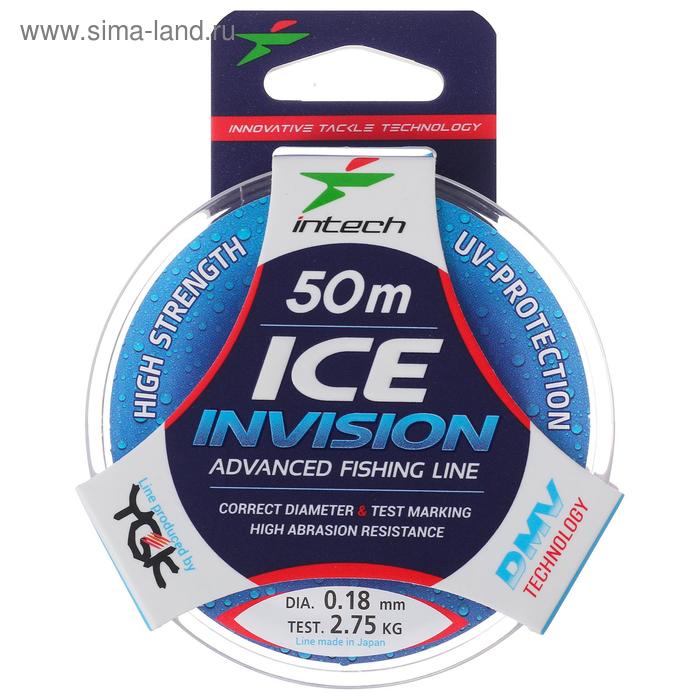 фото Леска intech invision ice line 0,18, 50 м