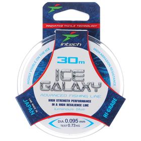 

Леска Intech Ice Galaxy, цвет голубой, 0,095, 30 м
