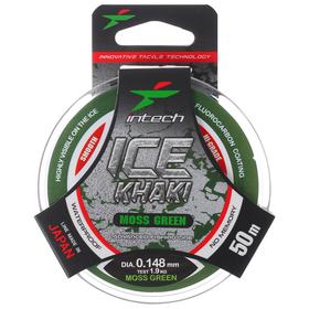 Леска Intech Ice Khaki moss green 0,148, 50 м от Сима-ленд