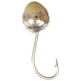 

Мормышка «Шар» с отверстием, цвет silver plated, с фосфорной пяткой, d=5, 5 шт.