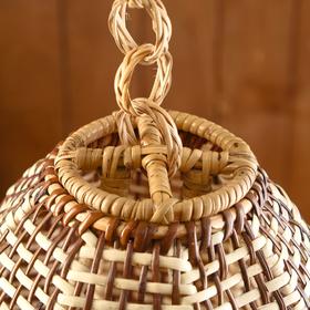 

Абажур из ротанга "Улей" 80x25x25см