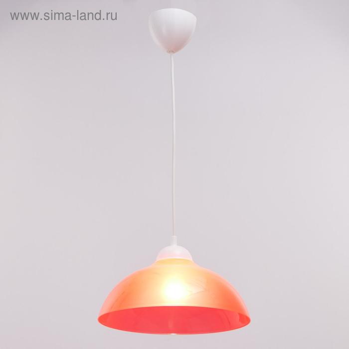 

Люстра BayerLux 2211/1 1х15Вт Е27 красный d=29 см, h=60 см