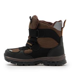 

Ботинки детские, цвет коричневый, размер 38