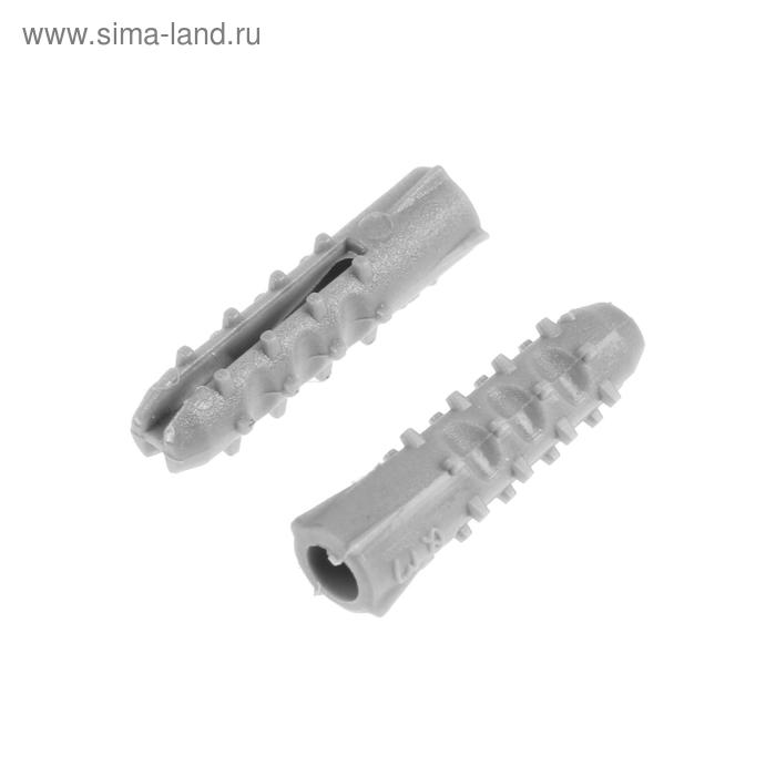 

Дюбель "ЗУБР", тип "Ёж", распорный, полипропиленовый, 6х25 мм, 1000 шт