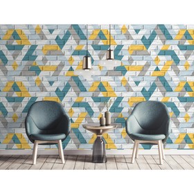 

Обои виниловые на флизелиновой основе Euro Decor Кирпичи КВ-Ф 9050-05 1,06*10м