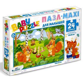 

Пазл 24 элемента «Белочки»