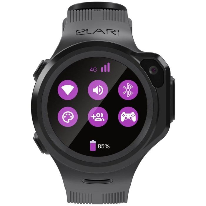 

Детские часы ELARI KidPhone 4GR, 1.3", GPS, камера, звонки, уведомления, контроль, желтые