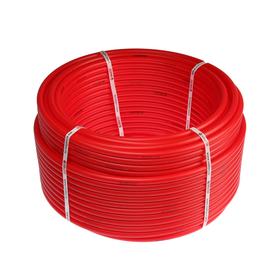 Труба из полиэтилена VALFEX, PERT, d=16х2 мм, бухта 100 м, для теплого пола, красная