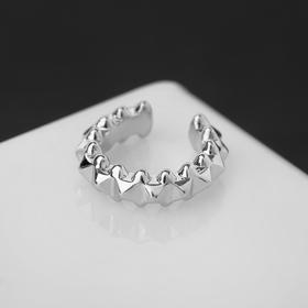 

Серьга "Каффа" шипы, цвет серебро