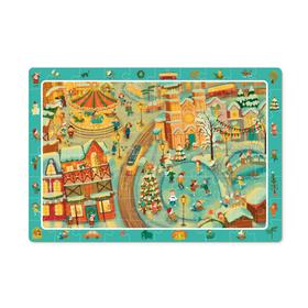 

Пазл 80 элементов «Зима в городке» на внимательность