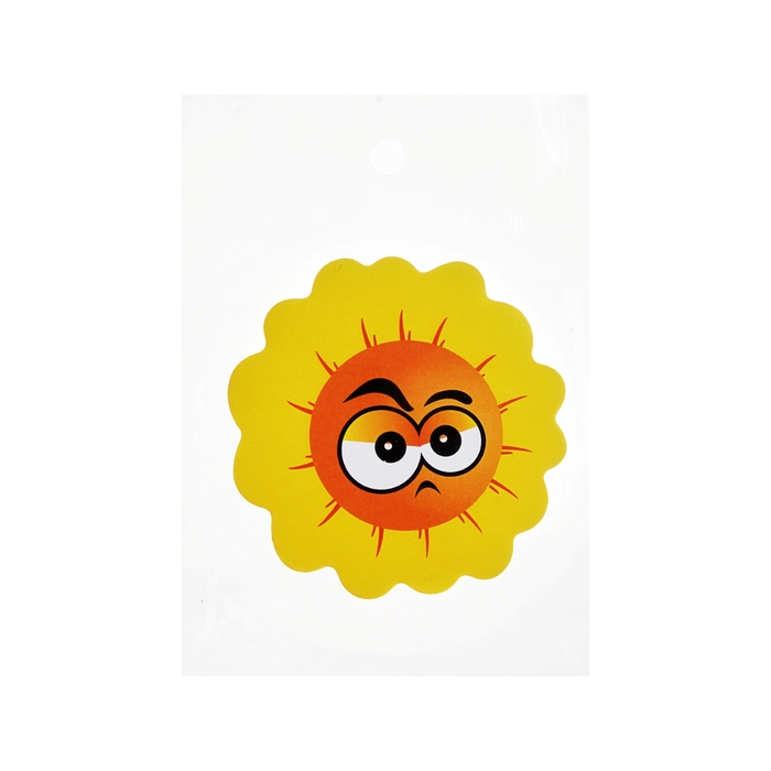 Блок с липким краем 100л Солнышко-эмоции МИКС в блистере