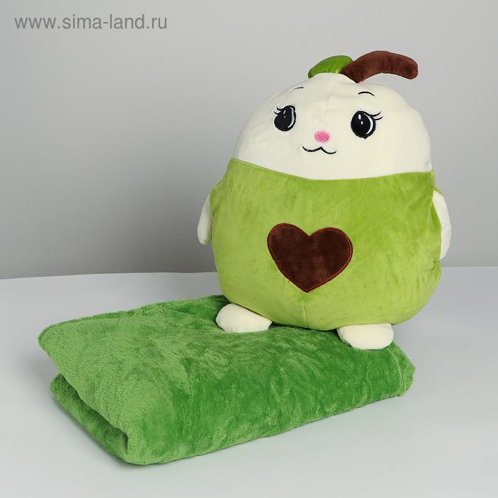 

Мягкая игрушка «Яблочко», с пледом