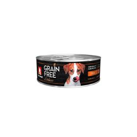 

Влажный корм GRAIN FREE для собак, гусь, ж/б, 100 г