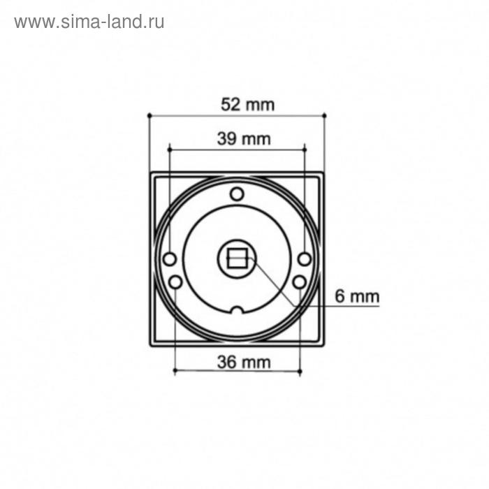 

Ручка поворотная WC-BOLT BK6/SQ-21MWSC-33, цвет итальянский тисненый