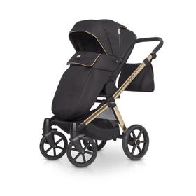 

Коляска Qubus gold, 2 в 1, цвет черный