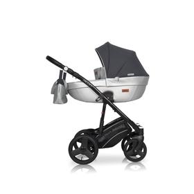

Коляска Aicon, 3 в 1, цвет графит/серый