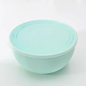 

Миска с крышкой Line, 3 л, цвет МИКС