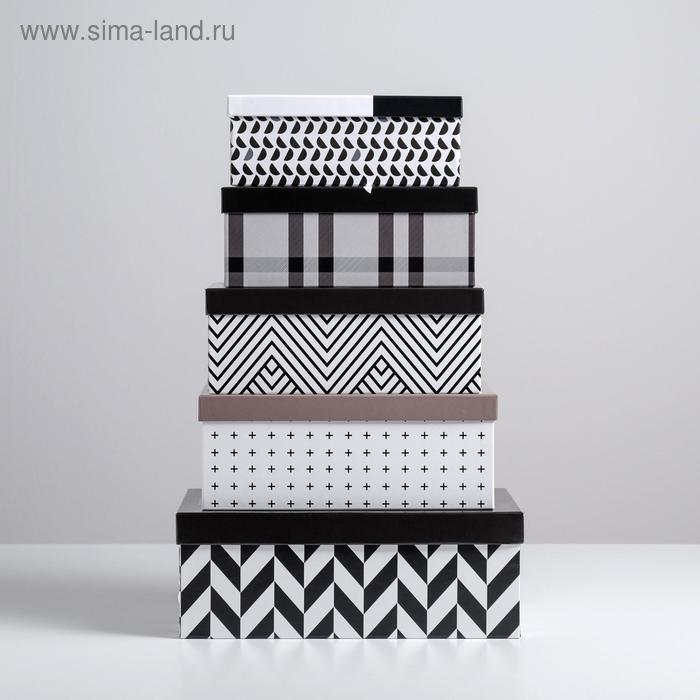 

Набор подарочных коробок 5 в 1 «Универсальный», 22 × 14 × 8.5‒ 32.5 × 20 × 12.5 см