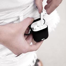 

Чехол Case-Mate AirPods Hook Ups Case Neck Strap, чёрный