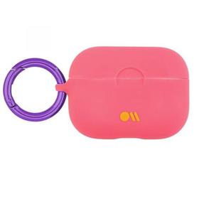 

Чехол Case-Mate AirPods PRO Hookups Living, цвет коралловый, фиолетовый