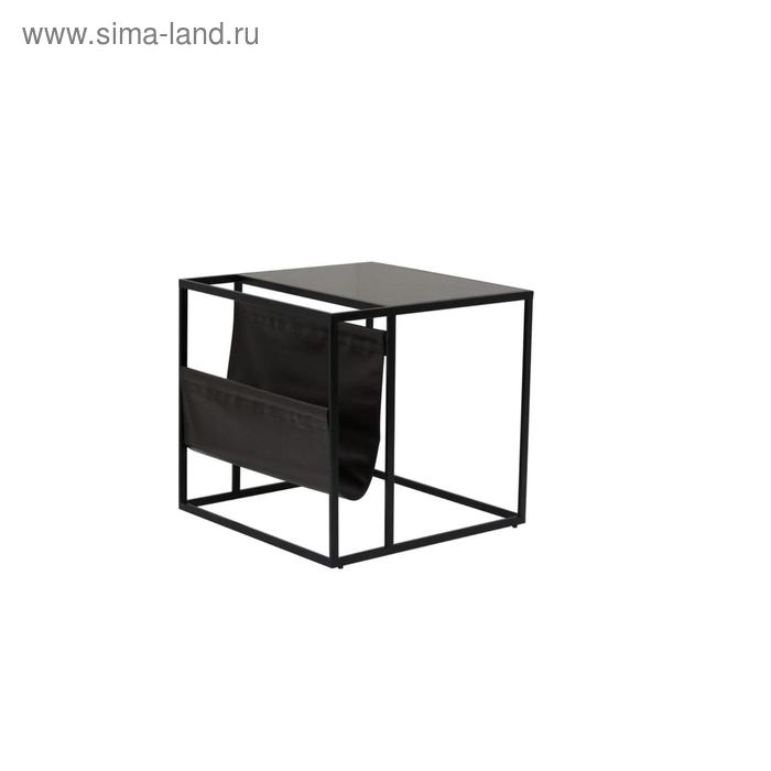 Стол журнальный «СТ 4», 600 × 600 × 570 мм, металлокаркас, цвет венге стол журнальный эллипс со стеклом сжс 01 900 × 600 × 570 мм цвет венге