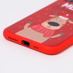 

Чехол для телефона iPhone 11 pro «Счастливого рождества», с персонажем, 7,14 х 14,4 см