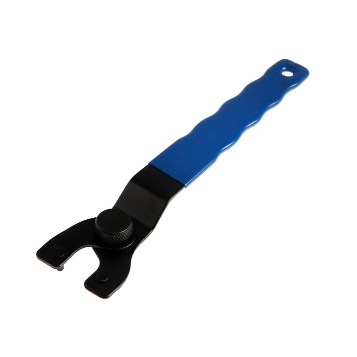 Ключ для УШМ ТУНДРА, обрезиненная рукоятка, регулируемый 10 - 30 мм скребок тундра двухсторонний пластик металл обрезиненная рукоятка 45 мм