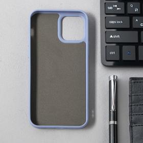 

Чехол Activ Full Original Design, для Apple iPhone 12/12 Pro, силиконовый, серый