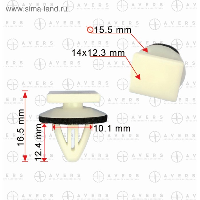 Клипса Hyundai / KIA 85818-37000 клипса hyundai kia 81126 37010