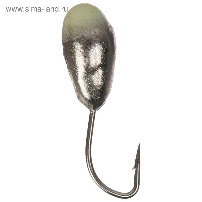 

Мормышка "ЯМАН" Капля с отверстием, вес 0.45 г, цвет NL, фосфорная пятка, d=4 мм (уп. 5 шт.)