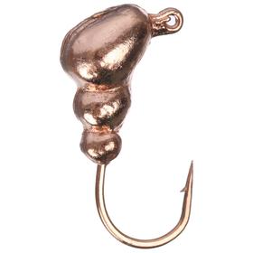 

Мормышка «Муравей» с ушком, цвет copper plated, d=5, 5 шт.