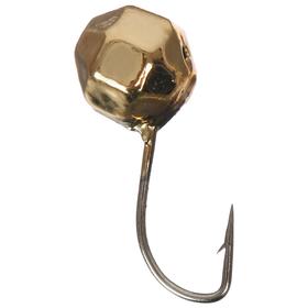 

Мормышка «Шар» с отверстием, цвет gold plated, d=5, гран., 5 шт.