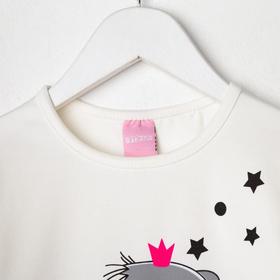 

Туника для девочки, цвет белый, рост 80-86 см