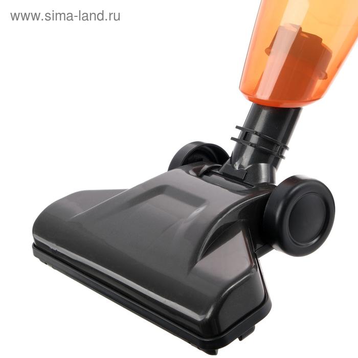 

Пылесос Endever SkyClean VC-277, вертикальный, 700 Вт, 1.2 л, темно-серый/оранжевый