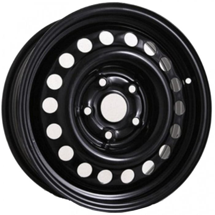 фото Диск штампованный евродиск 42b29c ed 5x13 4x98 et29 d60,1 black eurodisc