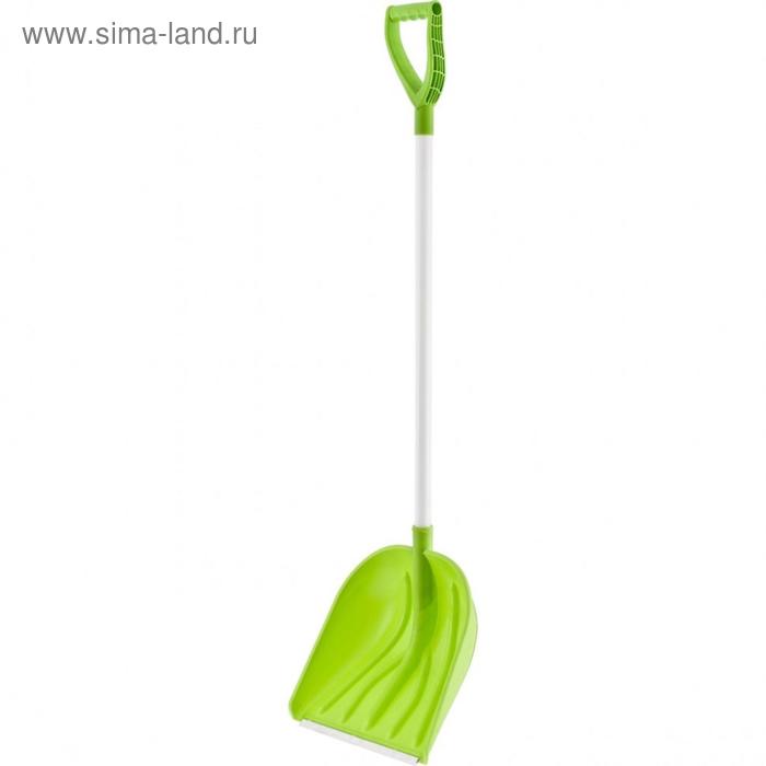 

Лопата пластиковая, ковш 410 × 390 мм, с планкой, алюминиевый черенок, с ручкой, «Сибртех» PROFI